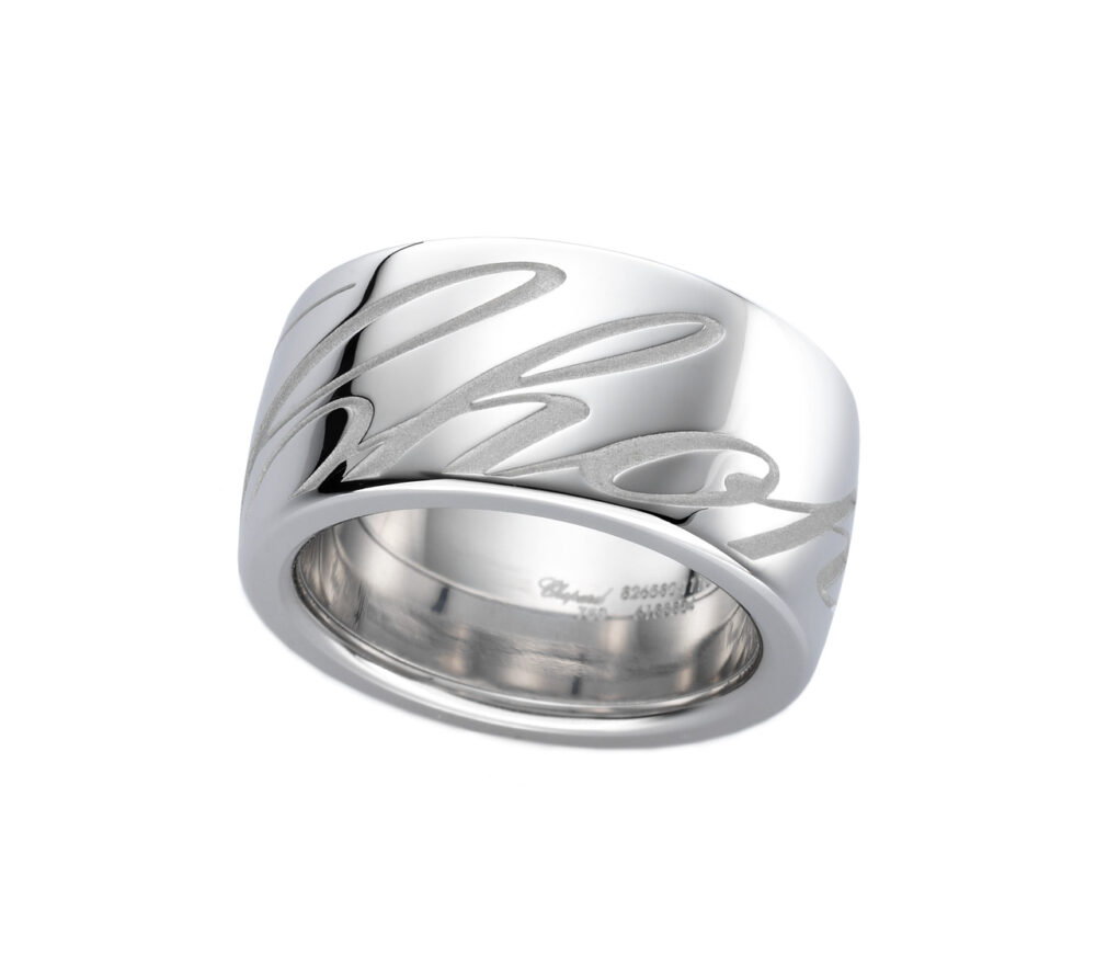 Chopard 18K Witgouden Chopardissimo Ring maat:59 826580-1116 - Afbeelding 5