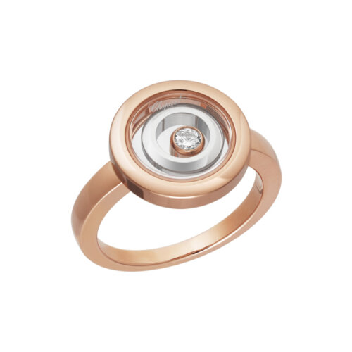 Chopard 18K Bicolor Happy Spirit Ring 828230-9012