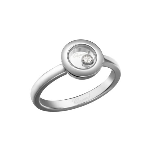 Chopard 18K Witgouden Happy Diamond Rond 0.05ct FC(LOSE) 82A017-1112