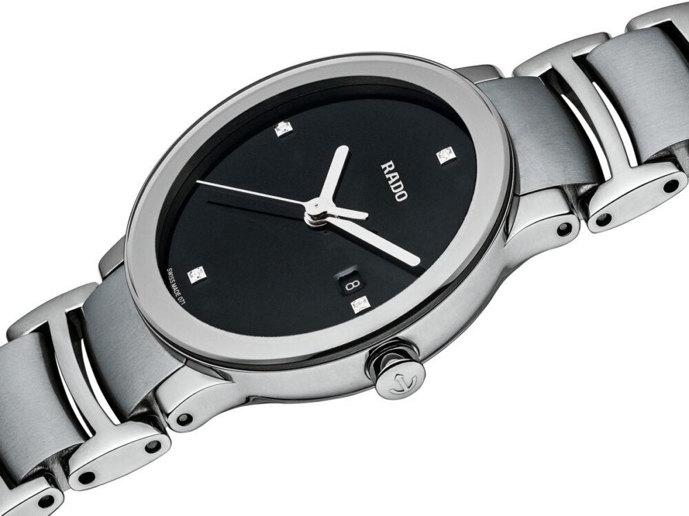 Rado Centrix Jubile Staal/Staal Quartz 28mm R30928713 - Afbeelding 2
