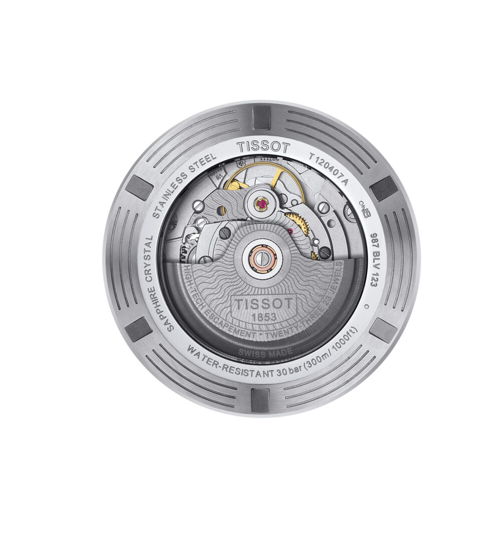 Tissot Seastar 1000 Powermatic 80 Staal/Rubber 43mm T1204071704100 - Afbeelding 2