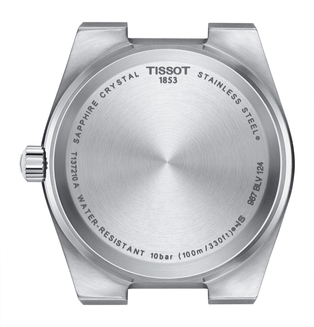 Tissot PRX Quartz Staal/Staal Zilver WPl 35mm T1372101103100 - Afbeelding 2