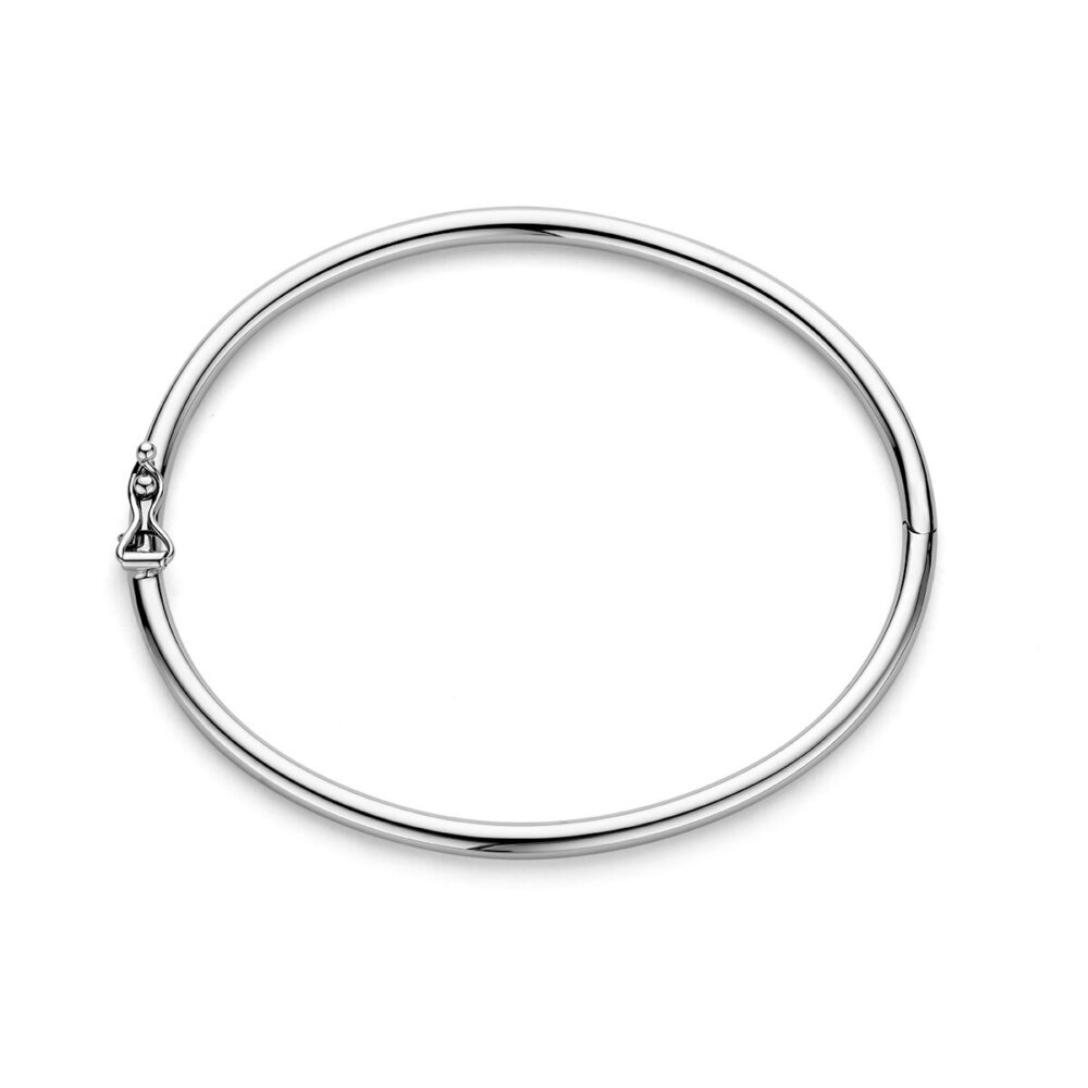 Vaessen Collection 14K Witgouden Slavenarband 3mm Ronde Buis 41.04168 - Afbeelding 3