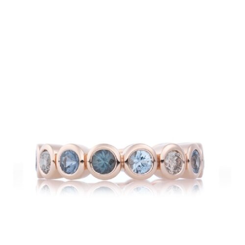 Bron 18K Rosegouden Confetti Ring Wave 8RR4707WAVE