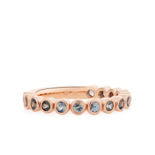Bron 18K Roodgoud Confetti DAWN Ring Saffier/Diamant 8RR4713DAWN