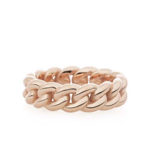 Bron 18K Rosegoud Classico Gourmetring 6.0mm 8RR4829