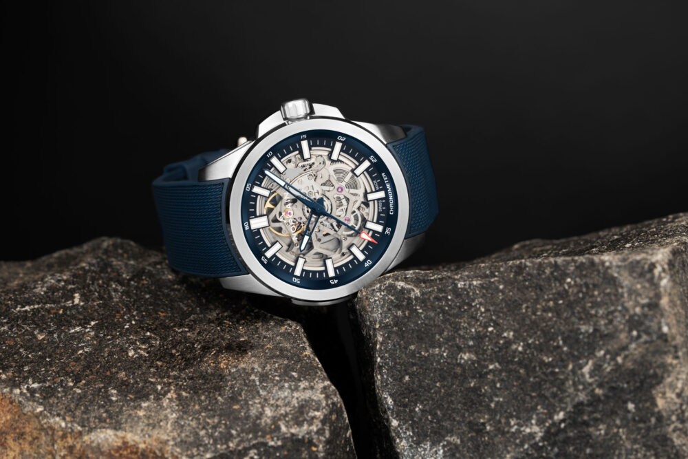 Norqain Independence Skeleton Blue Chronometer 42mm N3000S03A-301A-322AR.20S - Afbeelding 4