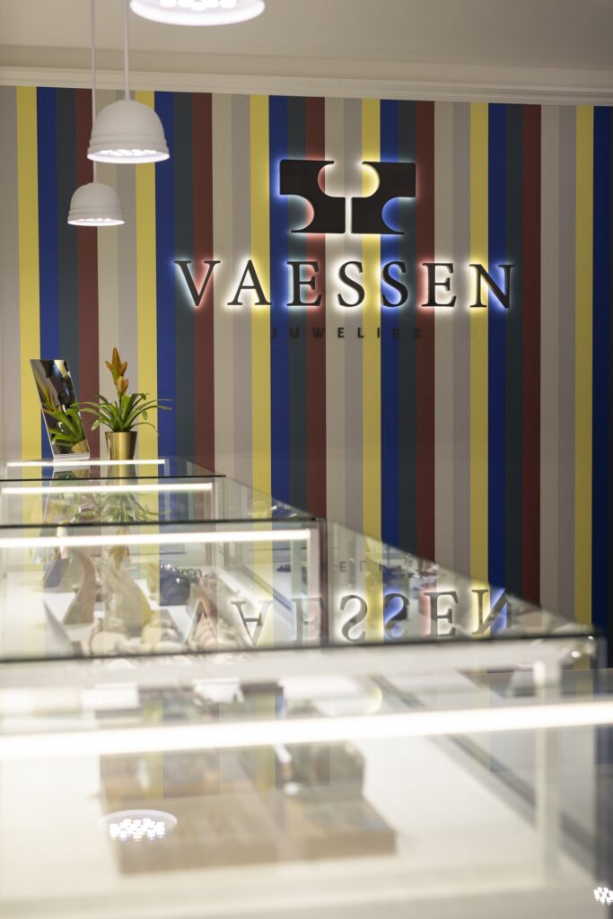 Winkel interieur Vaessen Juwelier Maastricht
