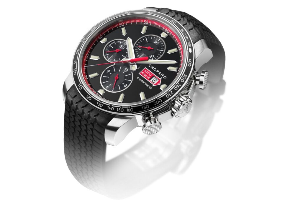 Chopard Mille Miglia GTS Chrono Staal/Rubber COSC 44mm 168571-3001 - Afbeelding 6