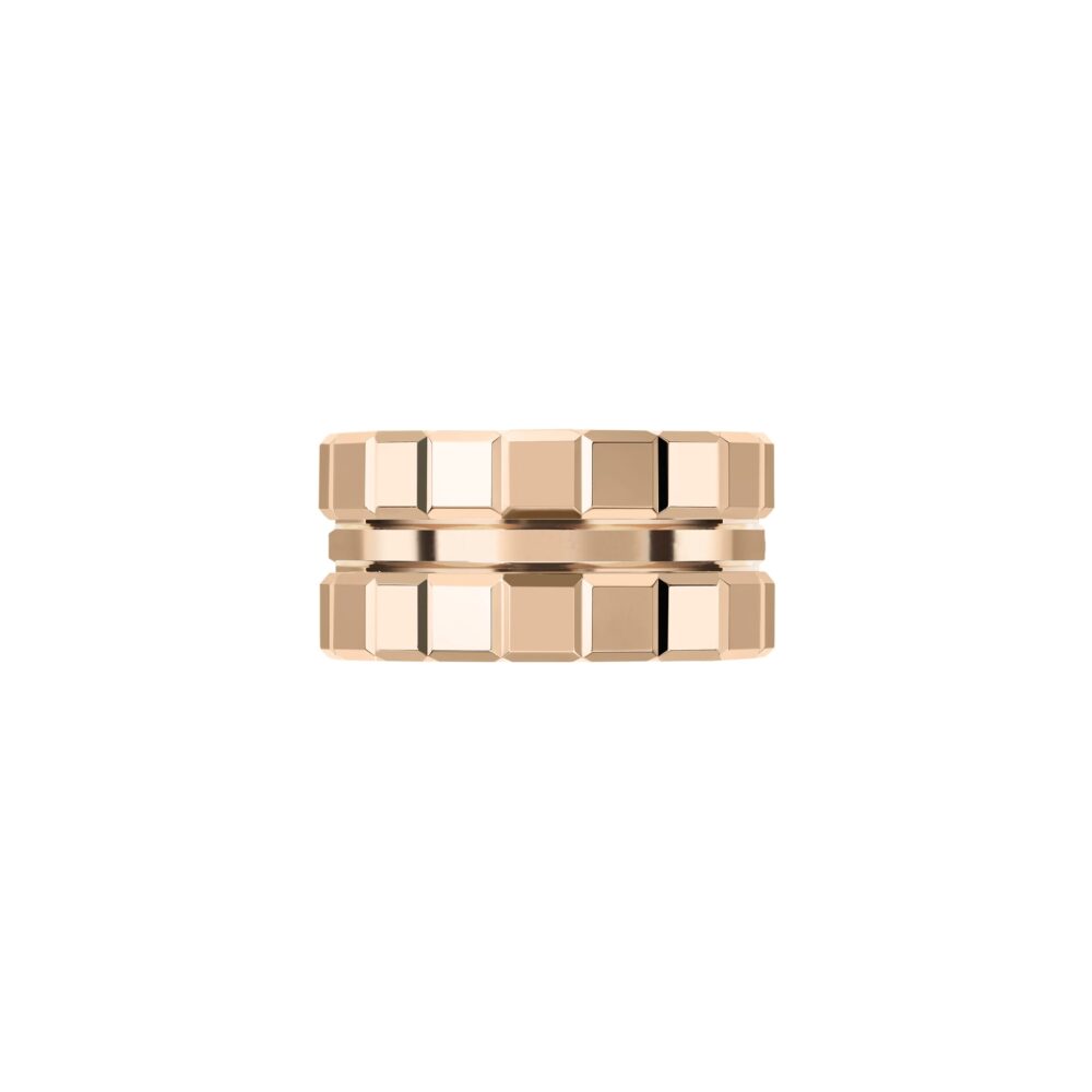 Chopard 18K Rosegouden Ice Cube Pure Medium Ring 827004-5013 - Afbeelding 2