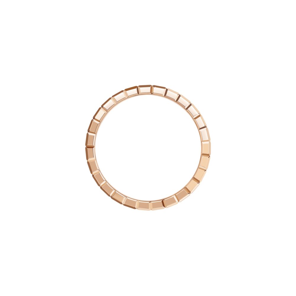 Chopard 18k Roegouden Ice Cube Ring Pure Mini 0.04ct FC 827006-5010 - Afbeelding 3