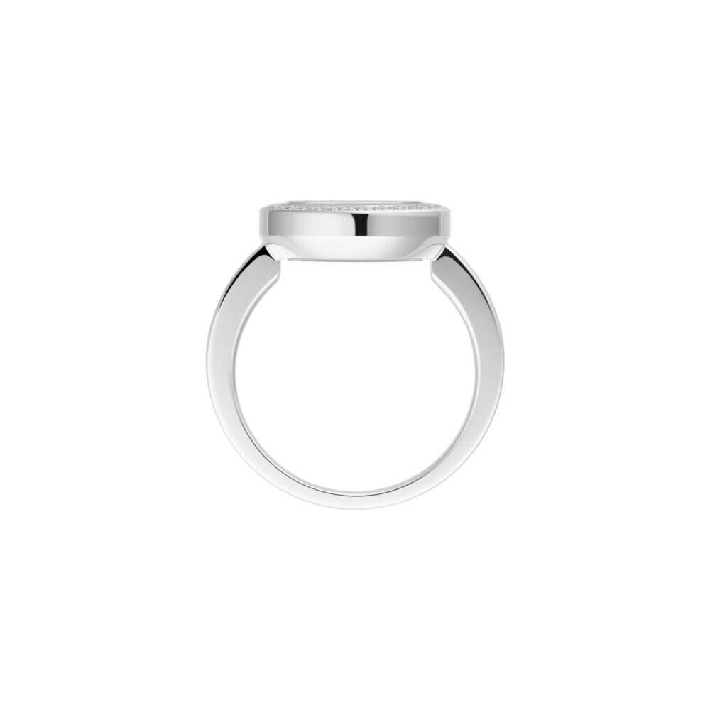Chopard 18K Witgouden Happy Spirit Ring 0.38ct FC(LOSE) 828230-1012 - Afbeelding 4