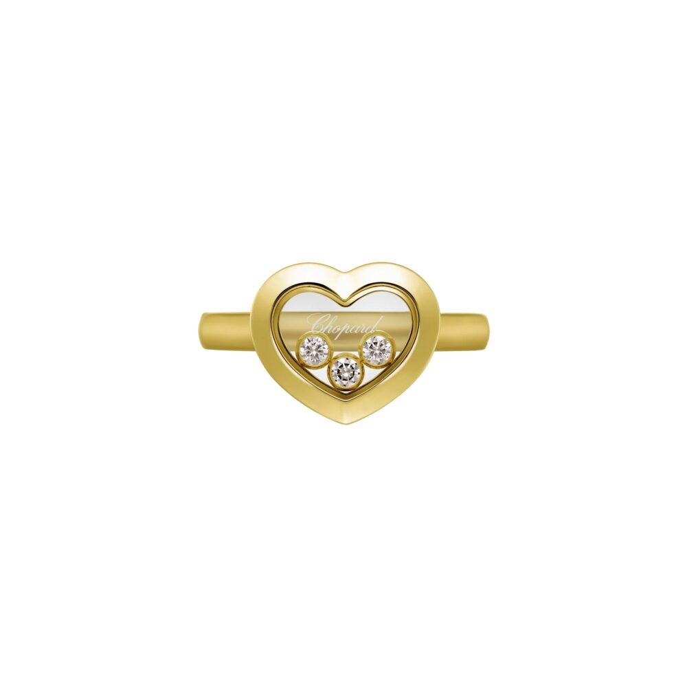 Chopard 18K Geelgouden Happy Diamonds Ring 0.15ct FC(LOSE) 82A611-0112 - Afbeelding 2