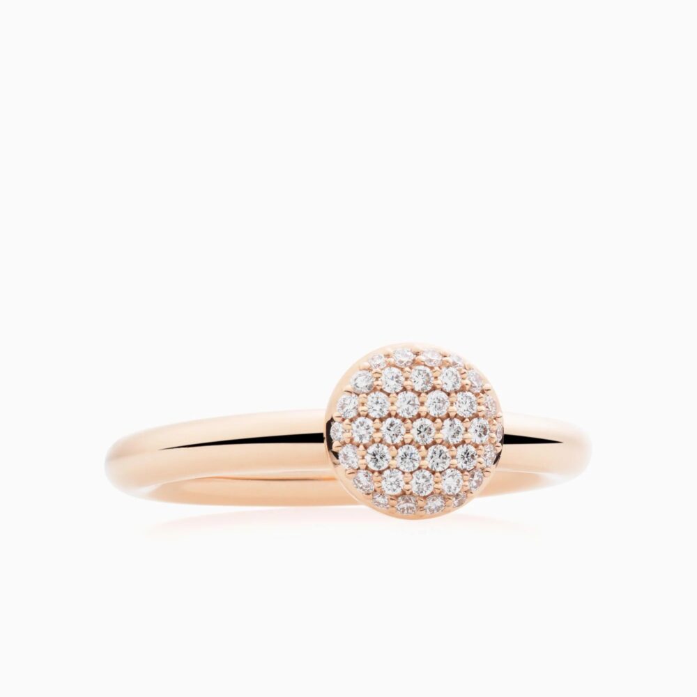 Bron 18K Roségouden Stardust Ring 0.27ct G/VVS1 8RR4717BR