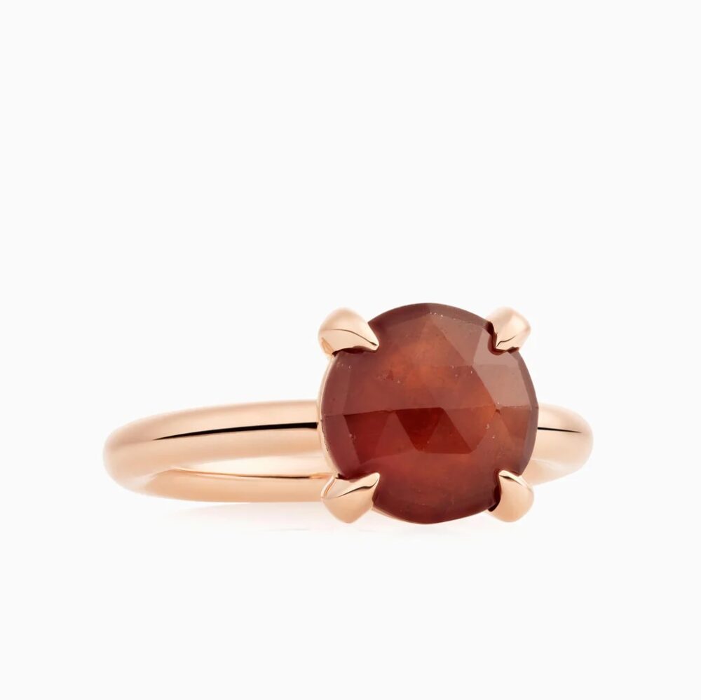 Bron 18K Rosegoud Catch Ring Hessoniet 8RR4782HEC