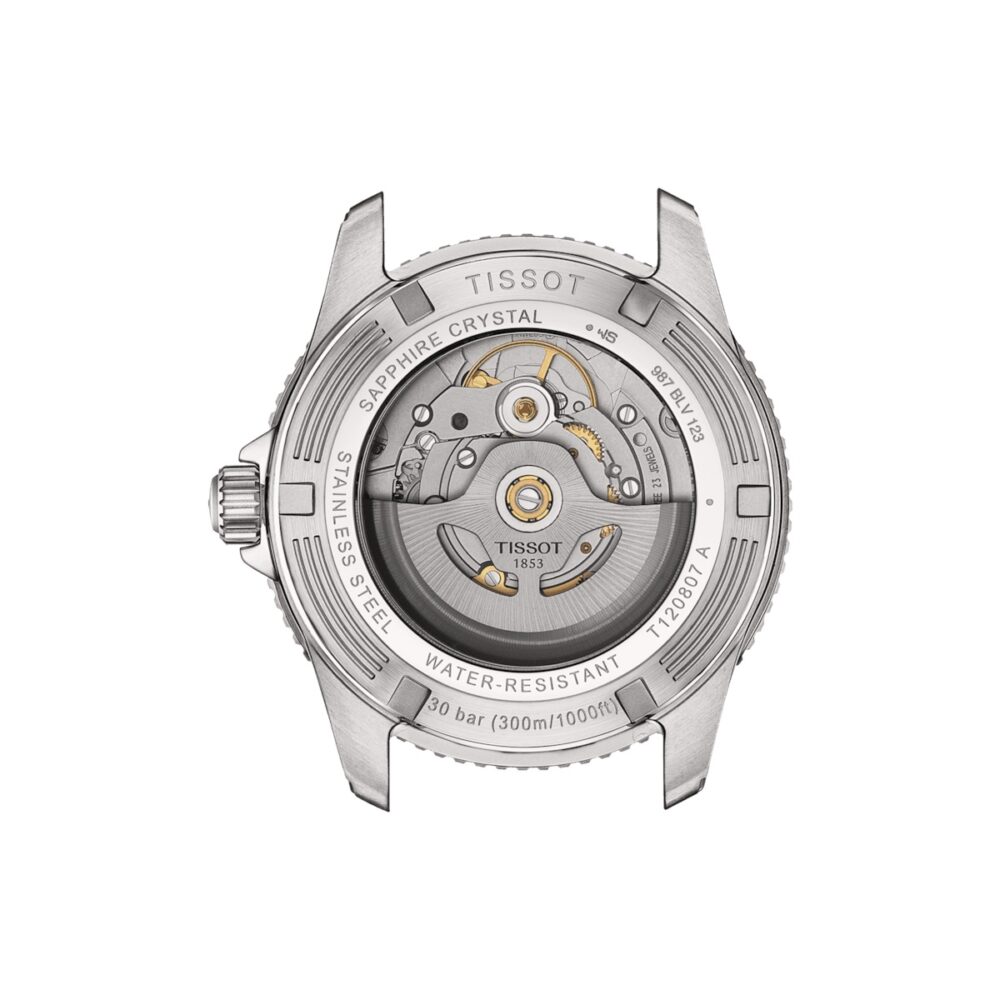 Tissot Seastar 1000 Powermatic 80 Staal/Staal 40mm T1208071109100 - Afbeelding 3