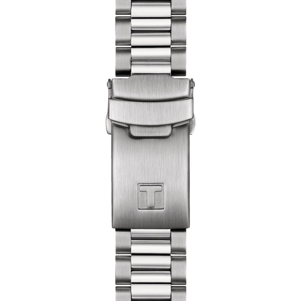Tissot PR516 Chronograph Quartz Staal/Staal Blw Wpl 40mm T1494171104100 - Afbeelding 4