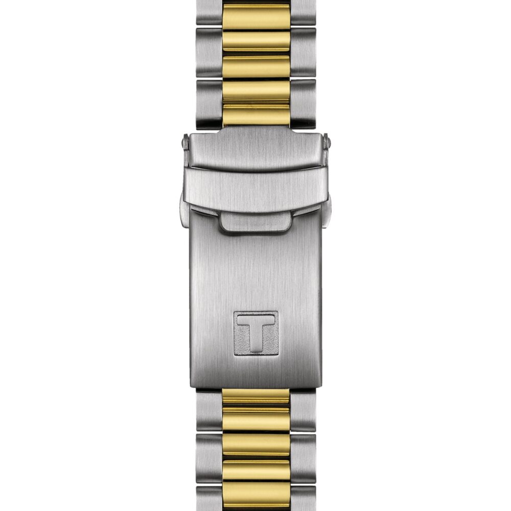 Tissot PR516 Chronograph Quartz Bicolor Zwarte Wpl 40mm T1494172205100 - Afbeelding 4