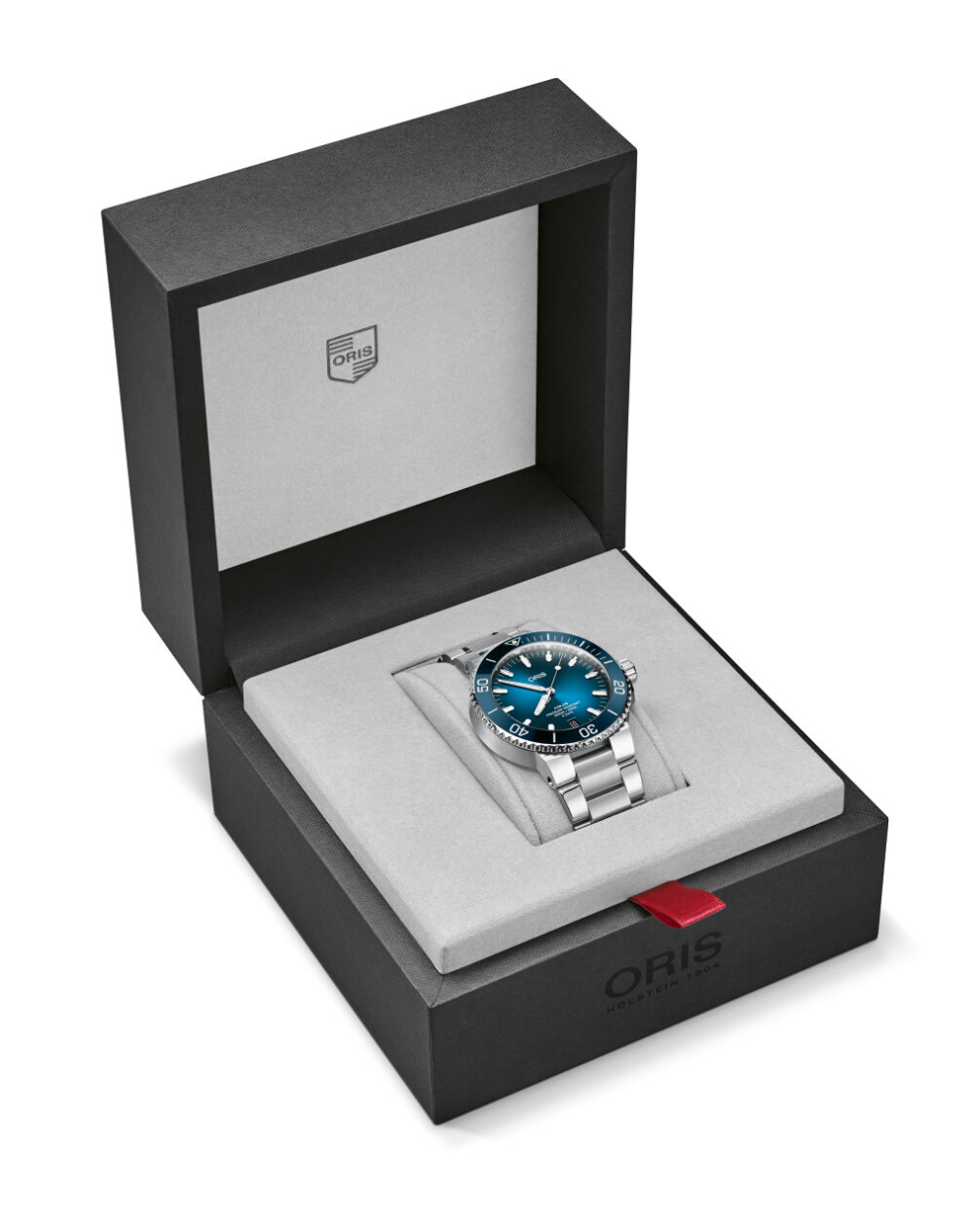 Oris Aquis Date Calibre 400 Automaat Staal/Staal 43.5mm 01 400 7763 4135-07 8 24 09PEB - Afbeelding 3