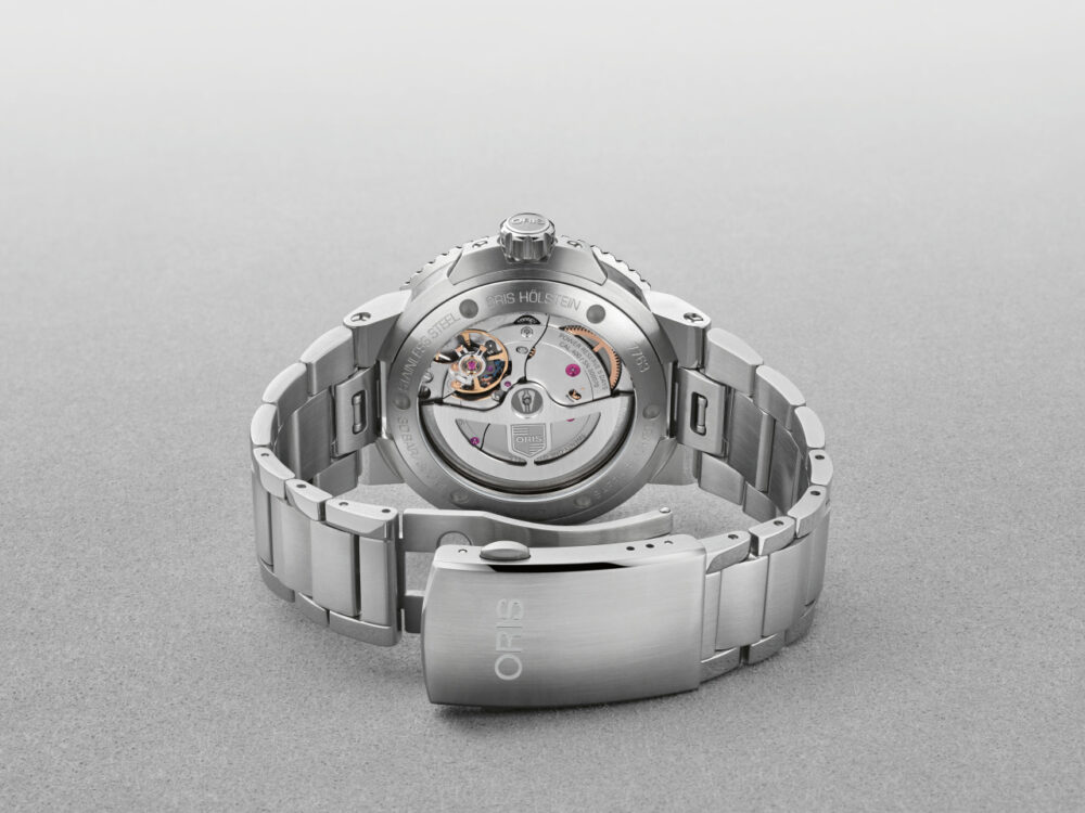 Oris Aquis Date Calibre 400 Automaat Staal/Staal 43.5mm 01 400 7763 4135-07 8 24 09PEB - Afbeelding 4