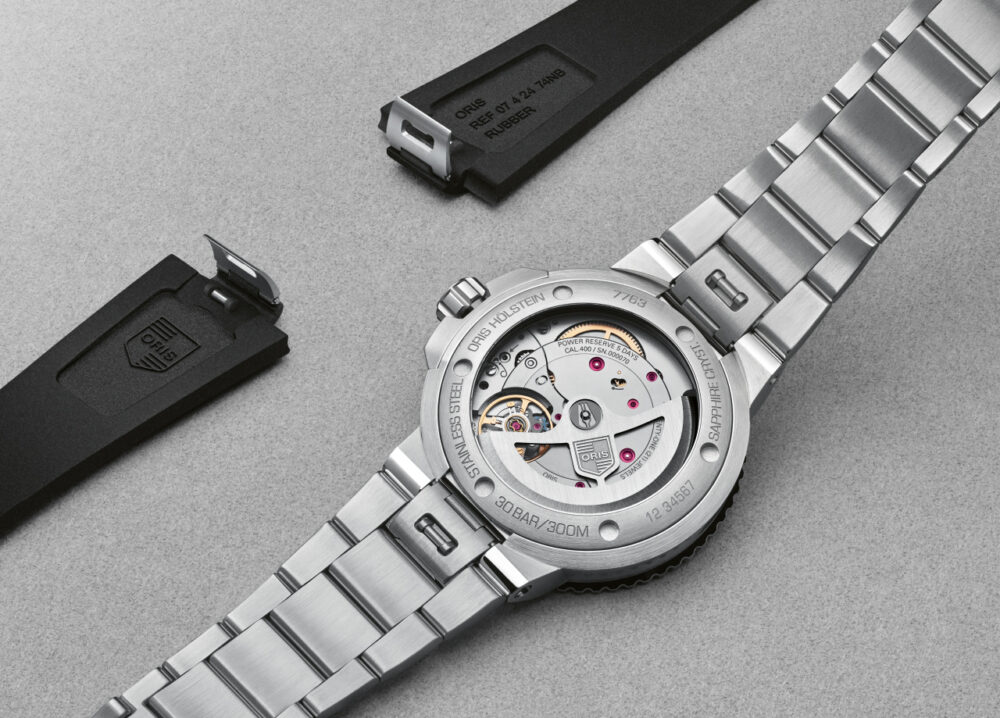 Oris Aquis Date Calibre 400 Automaat Staal/Staal 43.5mm 01 400 7763 4135-07 8 24 09PEB - Afbeelding 6