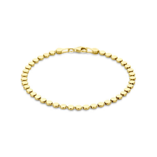 Vaessen Collection 14K Geelgouden Armband 3.6mm 18.5cm 40.34905