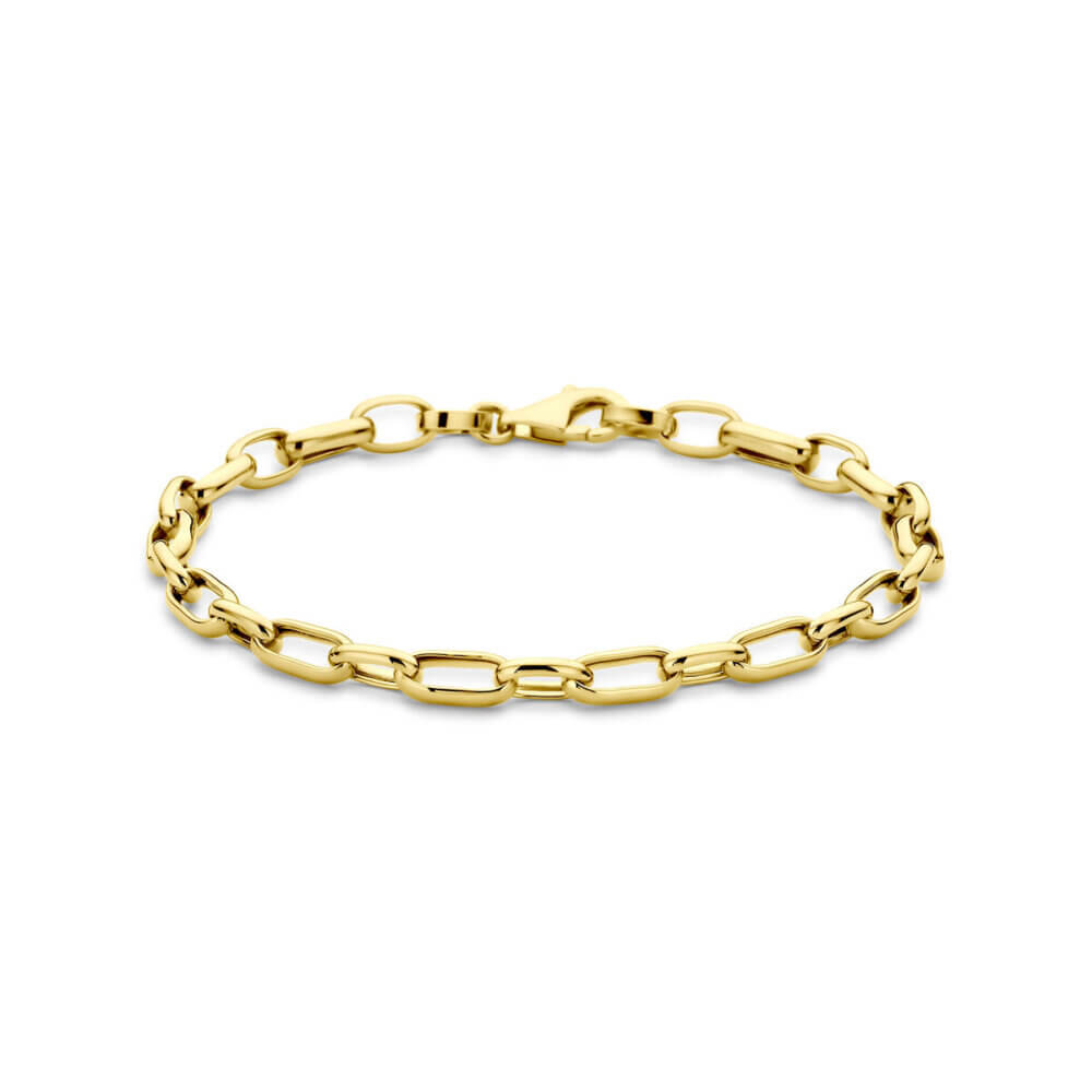 Vaessen Collection 14K Geelgouden Anker Armband 4.8mm/19cm 40.34930