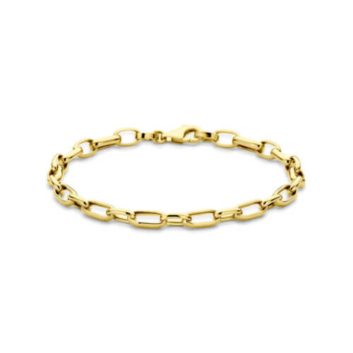 Vaessen Collection 14K Geelgouden Anker Armband 4.8mm/19cm 40.34930