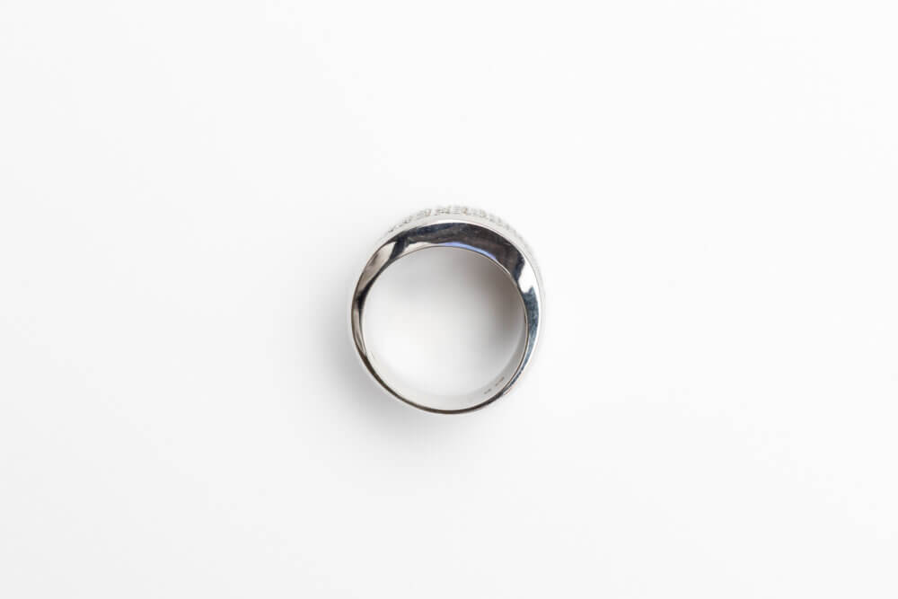 Vaessen Collection 18K Witgouden Pavé Ring 1.08ct VVS/TW R 06911 - Afbeelding 4