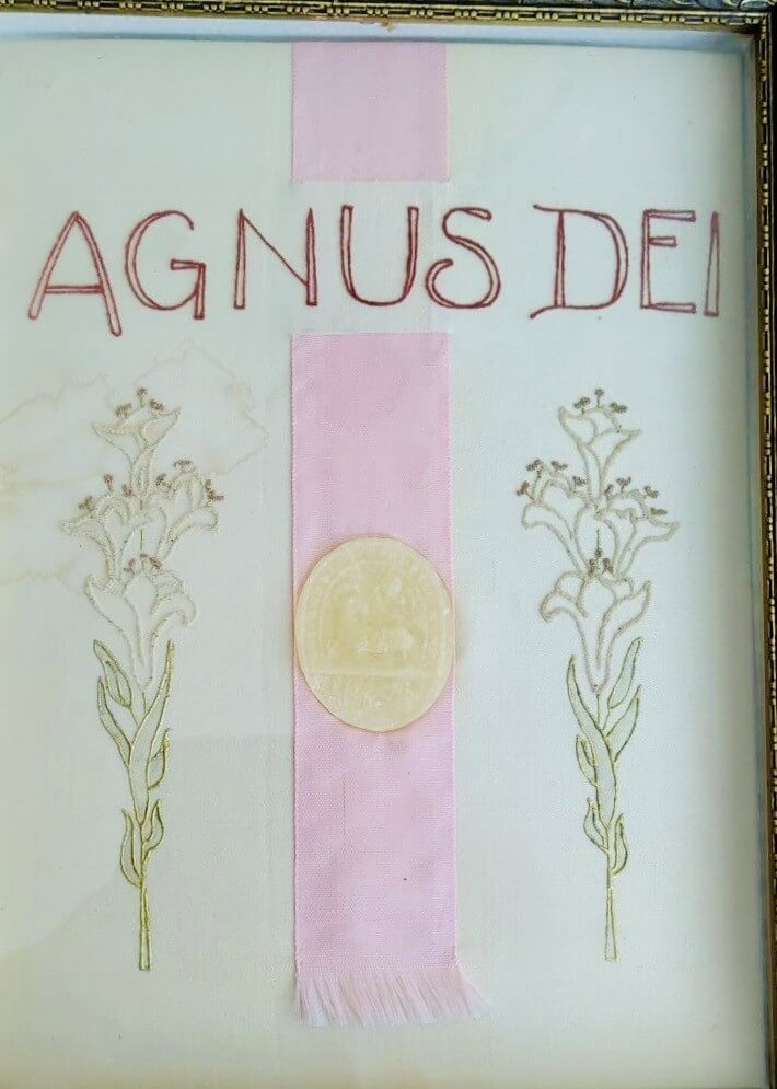 AGNUS DEI Schilderij