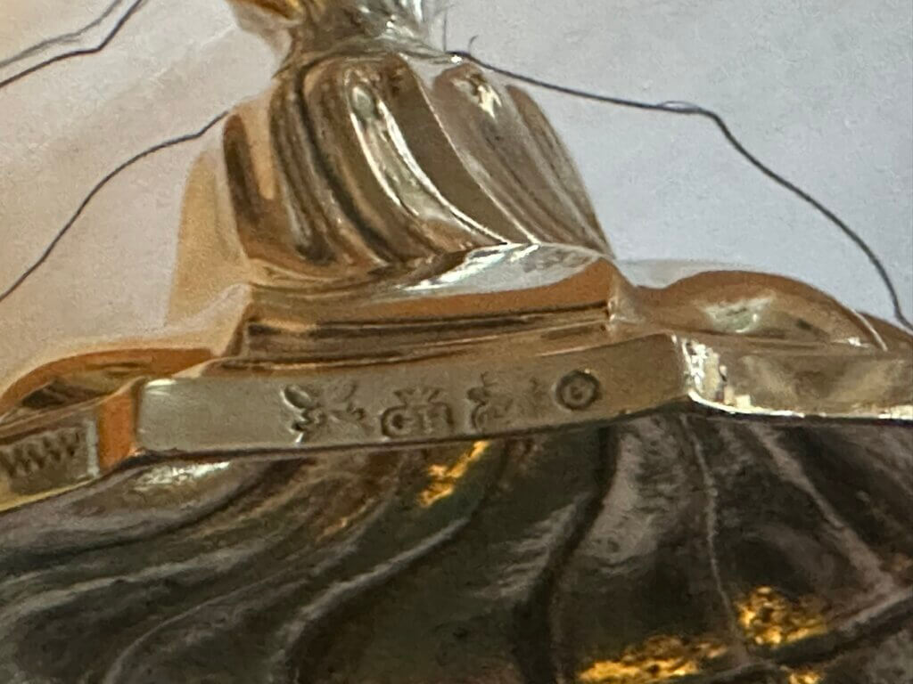 Kandelaar 2 GH met kroon Georges Louis Sébastien Henrotay, werkzaam van 1763 tot 1805