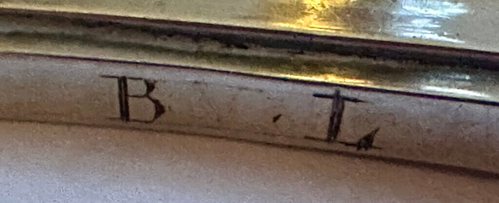 eigenaarsteken B. L.