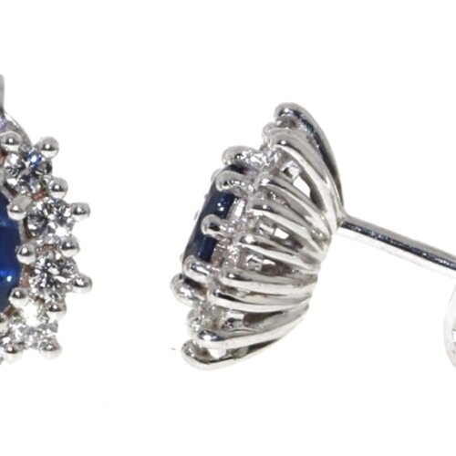 Saffieren Oorstekers