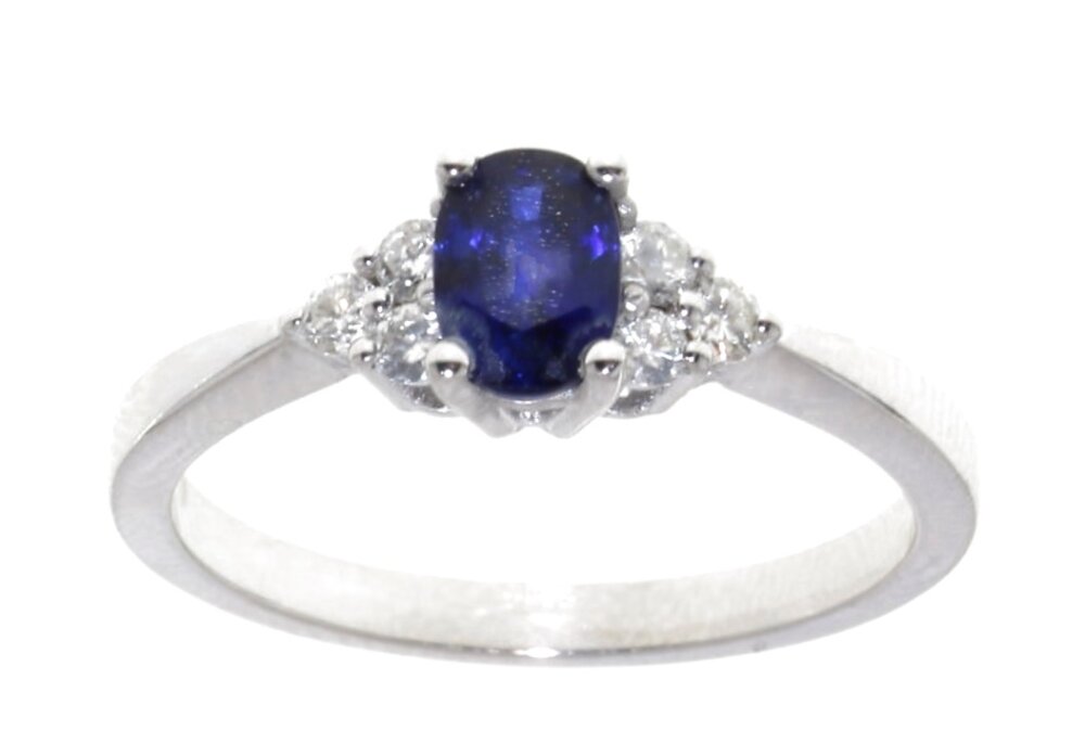 Saffieren Gouden Ring