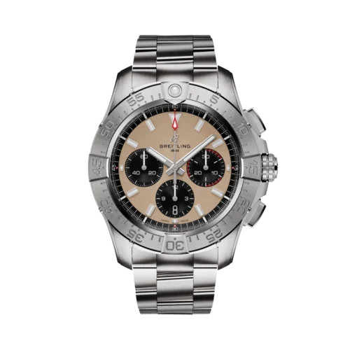 Breitling Avenger B01 Chronograph St/St Bruin Wijzerpl. 44mm AB0147101A1A1