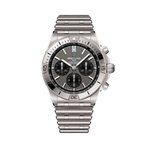 Breitling Chronomat B01 Chrono Titanium Grijze Wijzerpl 42mm EB0134101M1E1
