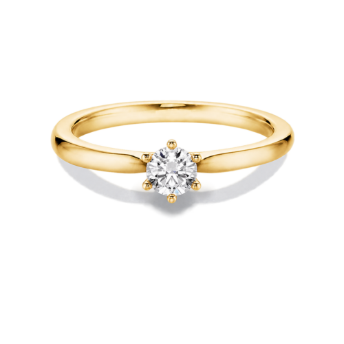 Maison V 18K Geelgouden Verlovingsring 0.30ct F/Si2 (GIA) V269320303